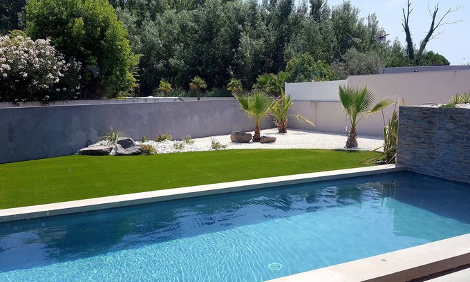 Cap d'Agde Villa | Modern Villa with Private Pool Steps from the Ocean