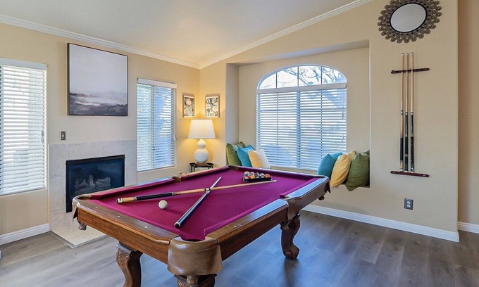 North Las Vegas House | Modern Pool Home Near Downtown with Ocean View & Amenities