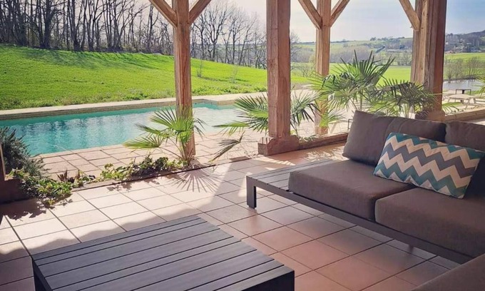 Paulhiac House | NEW! Domaine Quintèss Monflanquin - Gite