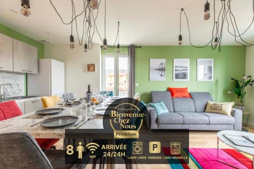 La Glaciere Apartment | Bright New F5 Neuf Hotel Near Michelin Headquarters