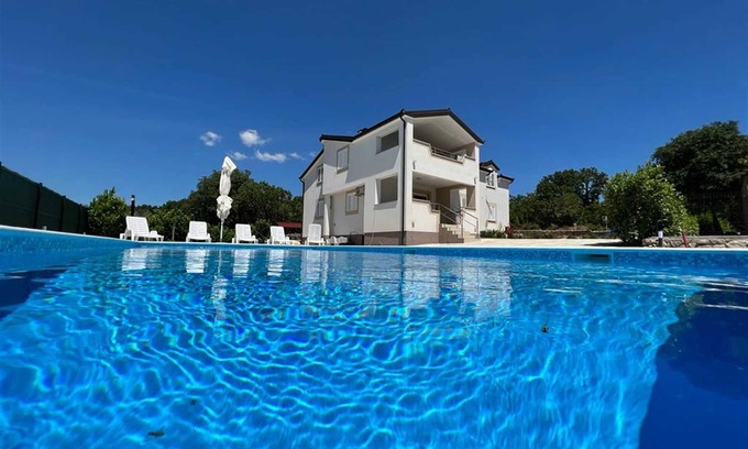 Cista Provo Villa | Family Villa Jela: Private Pool & Kitchen for 14 Guests