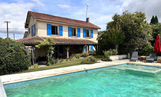 Nanteuil-de-Bourzac Other | Discover 4 Bedrooms with Private Pool and Scenic Views