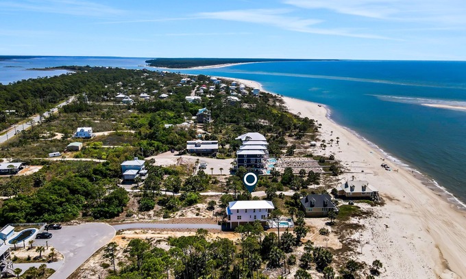Indian Pass House | Breathtaking Beach House with Private Pool and Ocean Views