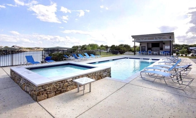 Graford Condo | NEW Lakefront Condo with Resort-Style Amenities on the water!