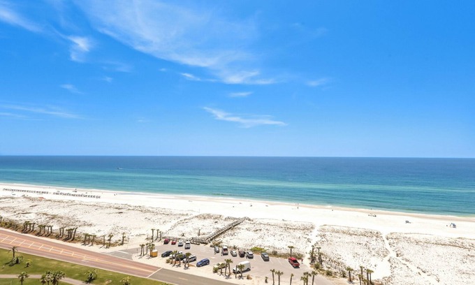 Pensacola Beach Condo | Cozy Gulf Front Retreat with Pool and Ocean Views