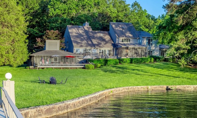 Mount Vernon House | New Listing | Ft Loudon Cove | Private Dock | Concord Marina | Tons of Outdoor Seating | Fire Pit
