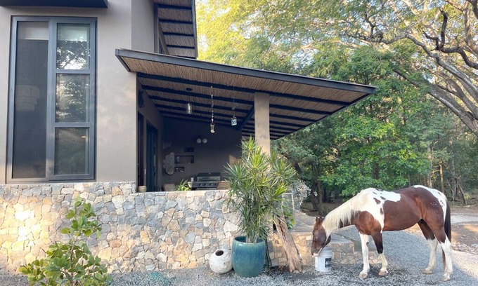 Escamequita Condo | Modern Loft Barndo with AC by Big Sky Stables & Beaches