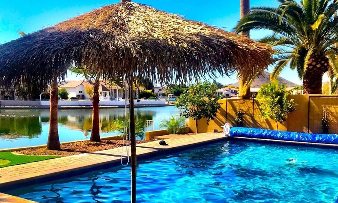 Arrowhead Lakes House | Unforgettable Lakefront Estate with Pool & Golf Greens