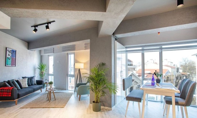 Bakırkoy Apartment | NEW! Luxury Loft Flat 5 mins away by the Sea