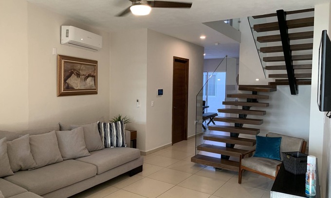 Zapotlanejo House | Modern Home with Pool & Spa, Steps from Center Plaza