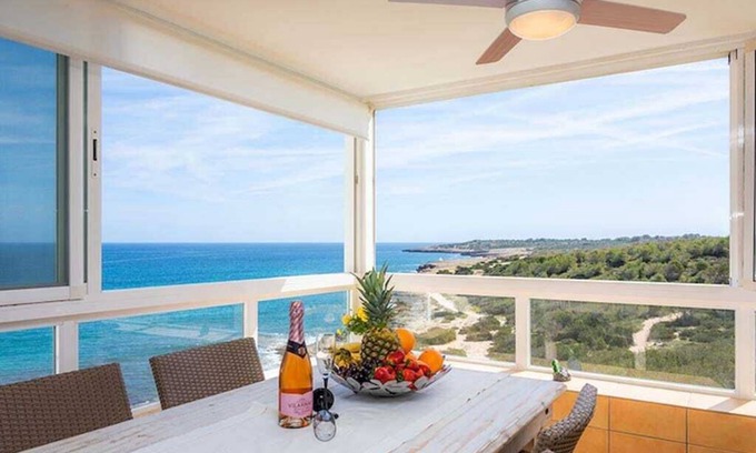 Sant Llorenc des Cardassar Apartment | Beachfront Hotel with Pool & Incredible Ocean Views