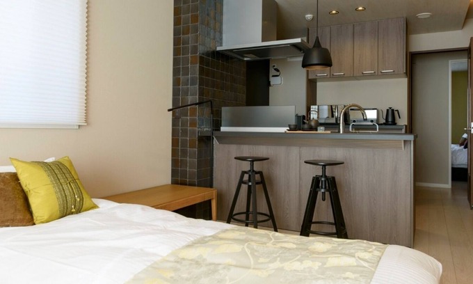 Kanazawa Apartment | Modern Getaway Steps from Kanazawa Station with Kitchen