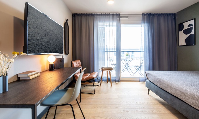 Boeblingen Apartment | NEW OPENING / Böblingen Airfield / Design Serviced Apartment / XTRA SMART 20 sqm