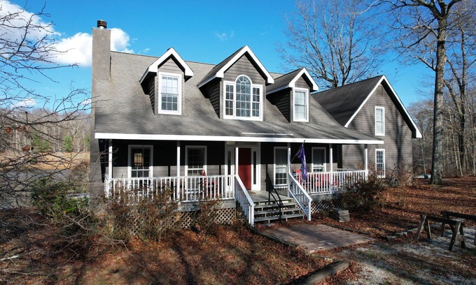 Sewanee House | Tranquil Lakefront Retreat with Pool & Pet-Friendly Perks