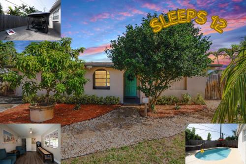 Pompano Beach House | NEW Pool Game Room Outside Games 3 miles to beach