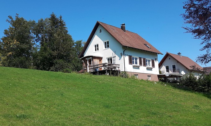 Isny im Allgaeu House | Family-Friendly Retreat with Pool and Garden in Quiet Locale