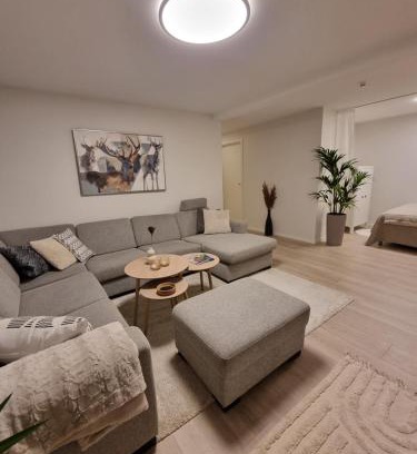 Kvaløysletta Apartment | New renovated apartment near the airport with 3 double beds