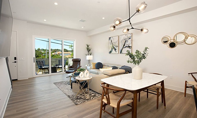 Golden Hill Condo | Modern Residence with Rooftop and Steps to Downtown