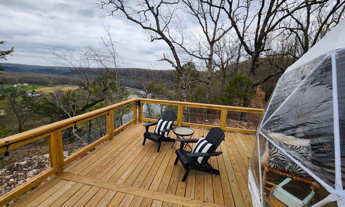 Cotter Cabin | Experience River View Glamping @ White River - Pet Friendly!