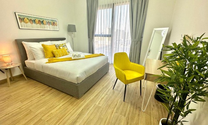 Dubai Apartment | Stylish Smart 1 Bedroom Retreat in Al Furjan - Top Rated