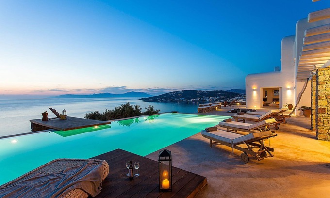 Agios Ioannis House | Exceptional Oceanfront Villa with Pool & Spa for 10 Guests
