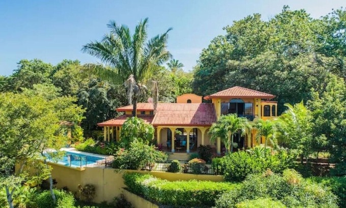 Ostional Villa | Experience Ocean Views at Sunset Villa with Pool & Spa