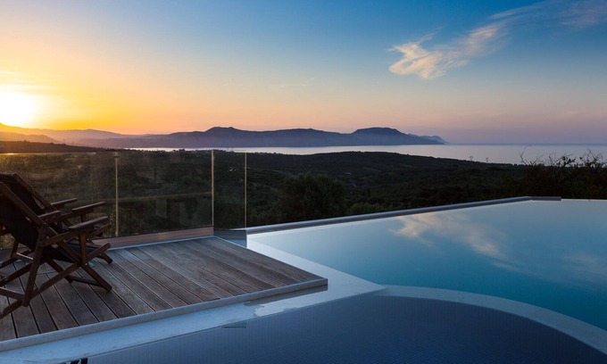 Episkopi Villa | Panoramic Sea View Villa with Private Pool Near Sandy Beach