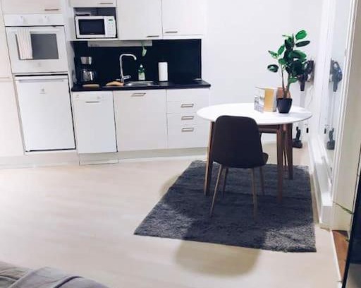 Vantaa Apartment | Modern Studio Mint: Pet-Friendly & Near the Airport