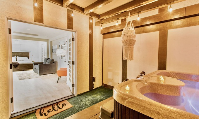 Bankers Hill Apartment | Exceptional Little Italy Villa with Hot Tub & Game Room