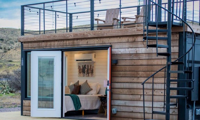 Alpine House | Explore The Wild West Cozy Container Home for Families