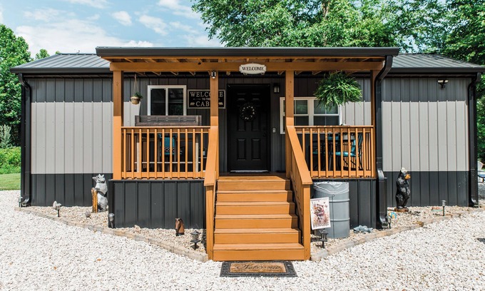 Salt Lick Cabin | Exceptional Tiny Lake Home with Pool & Kid-Friendly Amenities