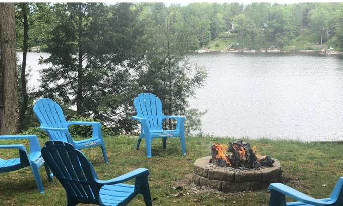 Alger House | Relaxing Lakefront Home with Pool and Breathtaking Views