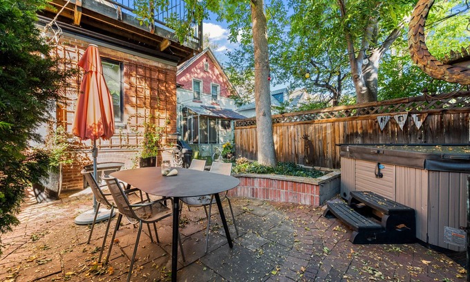 City Park West Apartment | Stylish Urban Nest in Uptown Denver with Hot Tub & Spa