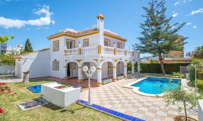 Benalmadena Costa Villa | Escape to Villa with Heated Pool & Hot Tub, Steps from Beach
