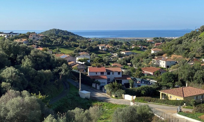 Bastelicaccia Villa | NEW VILLA, sea and mountain view, heated swimming pool, near Porticcio and Ajaccio