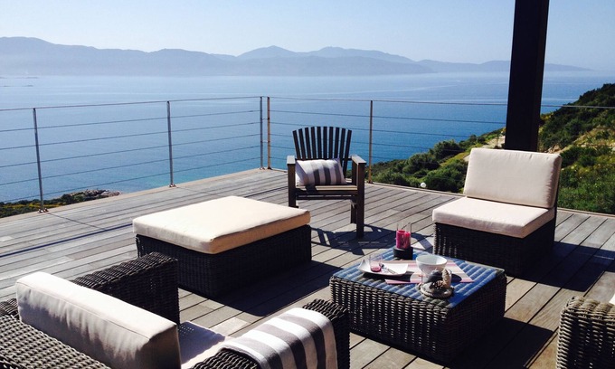 Coggia Villa | New Villa with Breathtaking Sea View and Pool Amenities