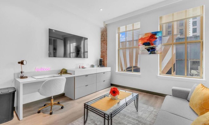 Downtown Newark Apartment | Newark Artist Getaway: Ideal for Families & Pets, 10/10 Rated