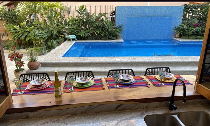 Bucerias House | Exceptional Outdoor Living with Private Pool in Gated Community