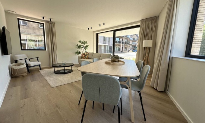 Duinbergen Apartment | Newly Built Oceanfront Apartment Steps from the Beach