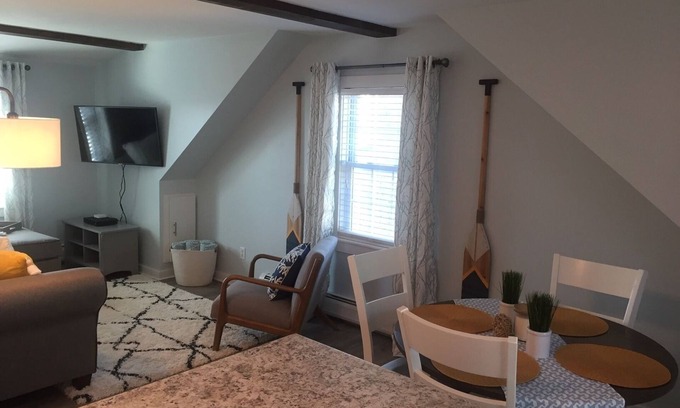 Camp Ellis Apartment | Exceptional One Bedroom Retreat Steps from Ferry Beach