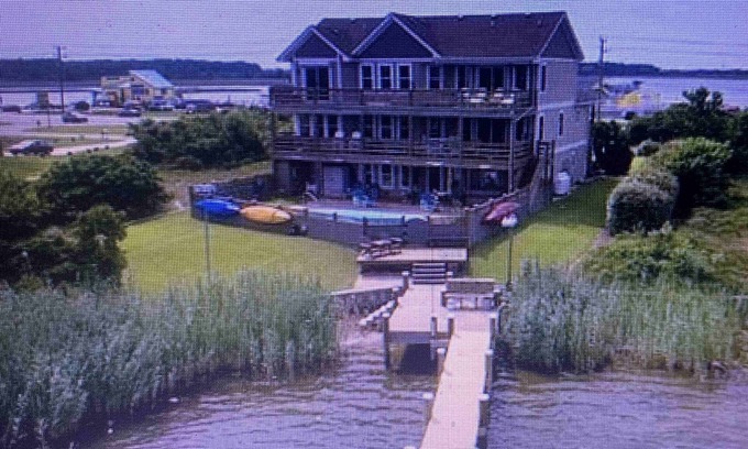 Nags Head House | Elegant Home with Ocean Views and Private Pool Retreat
