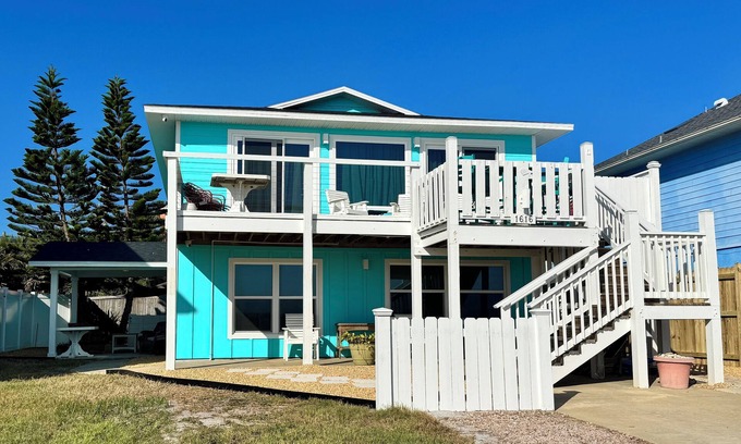 Flagler Beach House | Ocean View Retreat: 2 Bedroom with Pet-Friendly Amenities