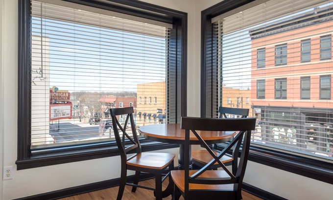 South Haven Apartment | Exceptional Apartment with Pool in Downtown South Haven