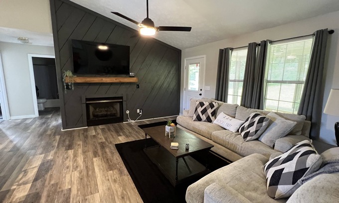 Monticello Cottage | Modern Accessible Retreat with Pool and Play Area