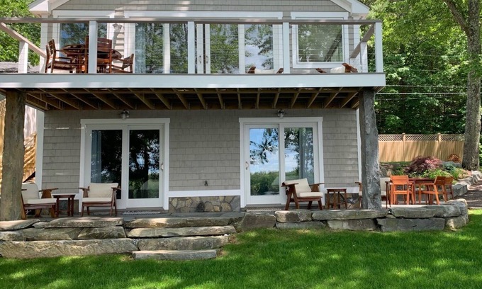 Camden House | Remodeled Retreat on Megunticook Lake Near Camden Harbor