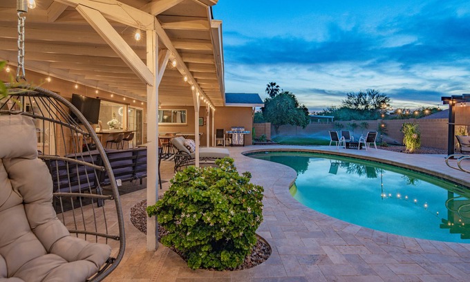 Scottsdale House | Modern Home with Pool and Spa in Scottsdale's Heart