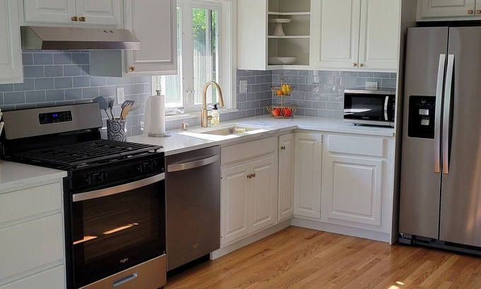 Little Compton House | Beautifully Remodeled Home Steps from South Shore Beaches