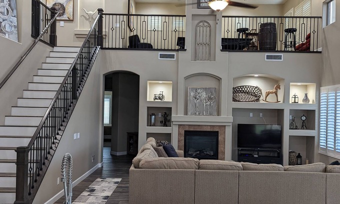 Desert View Village House | Renovated Scottsdale Home with Mountain Views & Heated Pool
