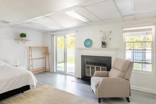 Oak Hill House | Recently Updated Basement Retreat with Private Bath