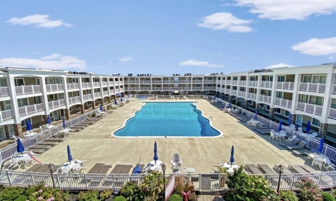 Normandy Beach Condo | Beachfront Family Oasis: Renovated Haven with Pool Access